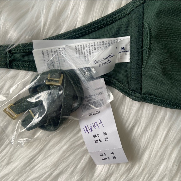 knot-front bandeau swim top - Picture 4 of 7